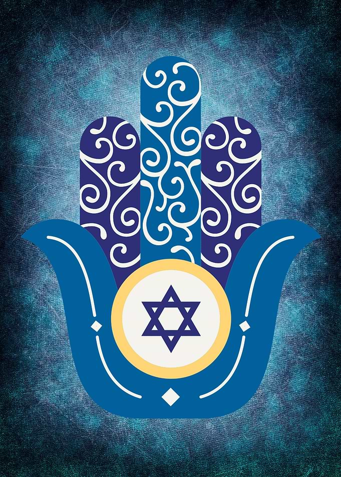 Jewish Hamsa Hand