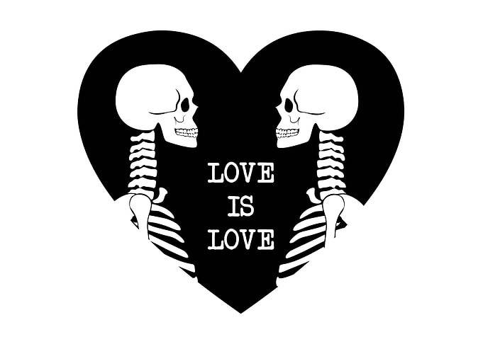 Skeleton Love Is Love