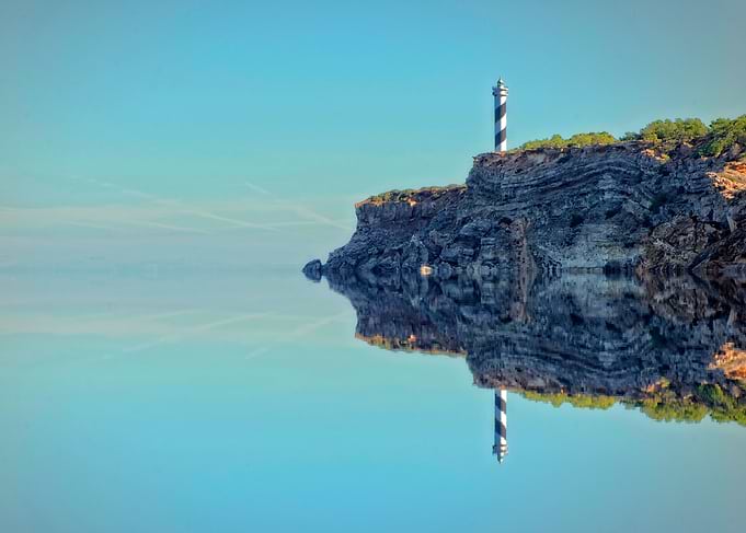 A lighthouse