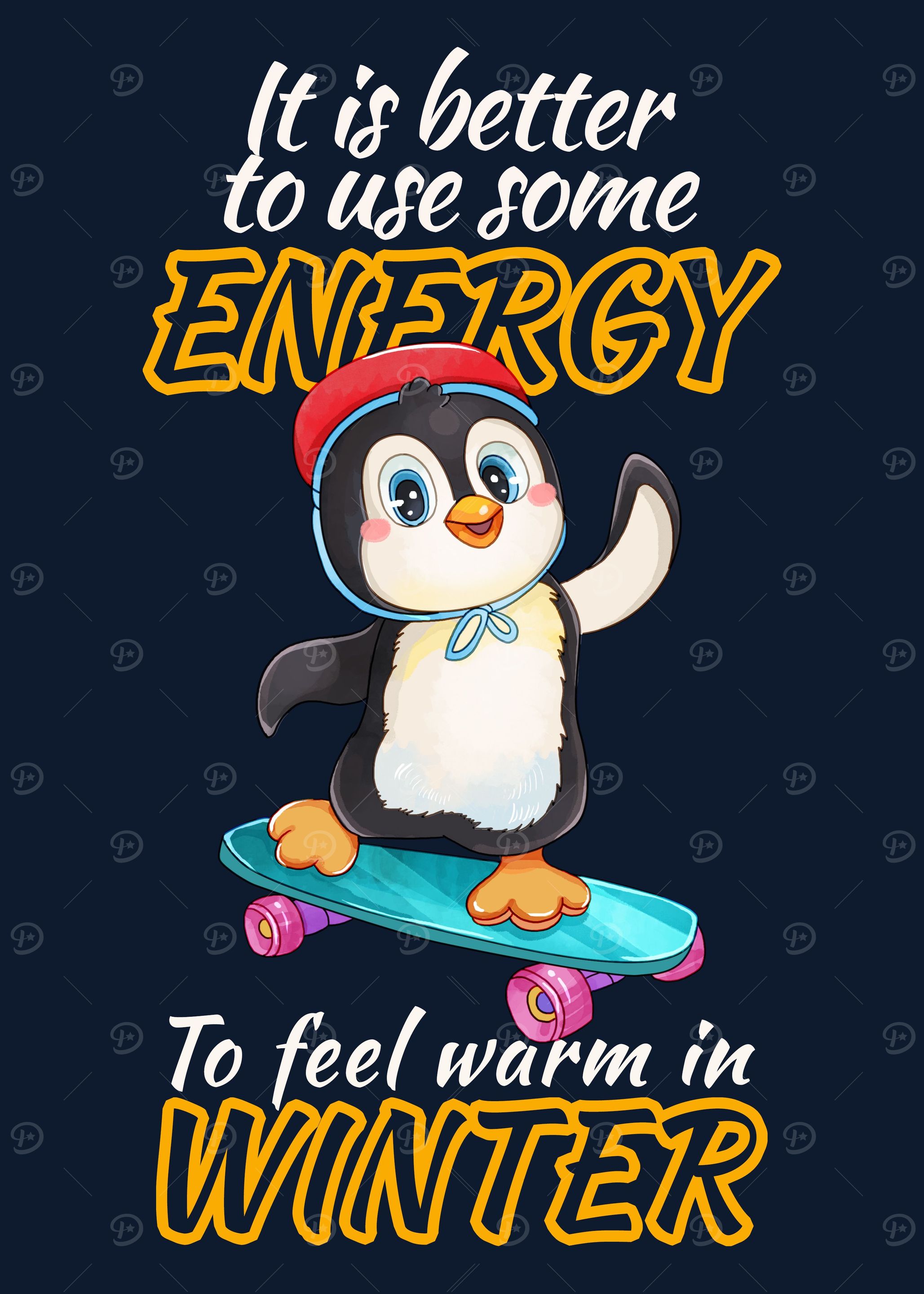 Cute penguin