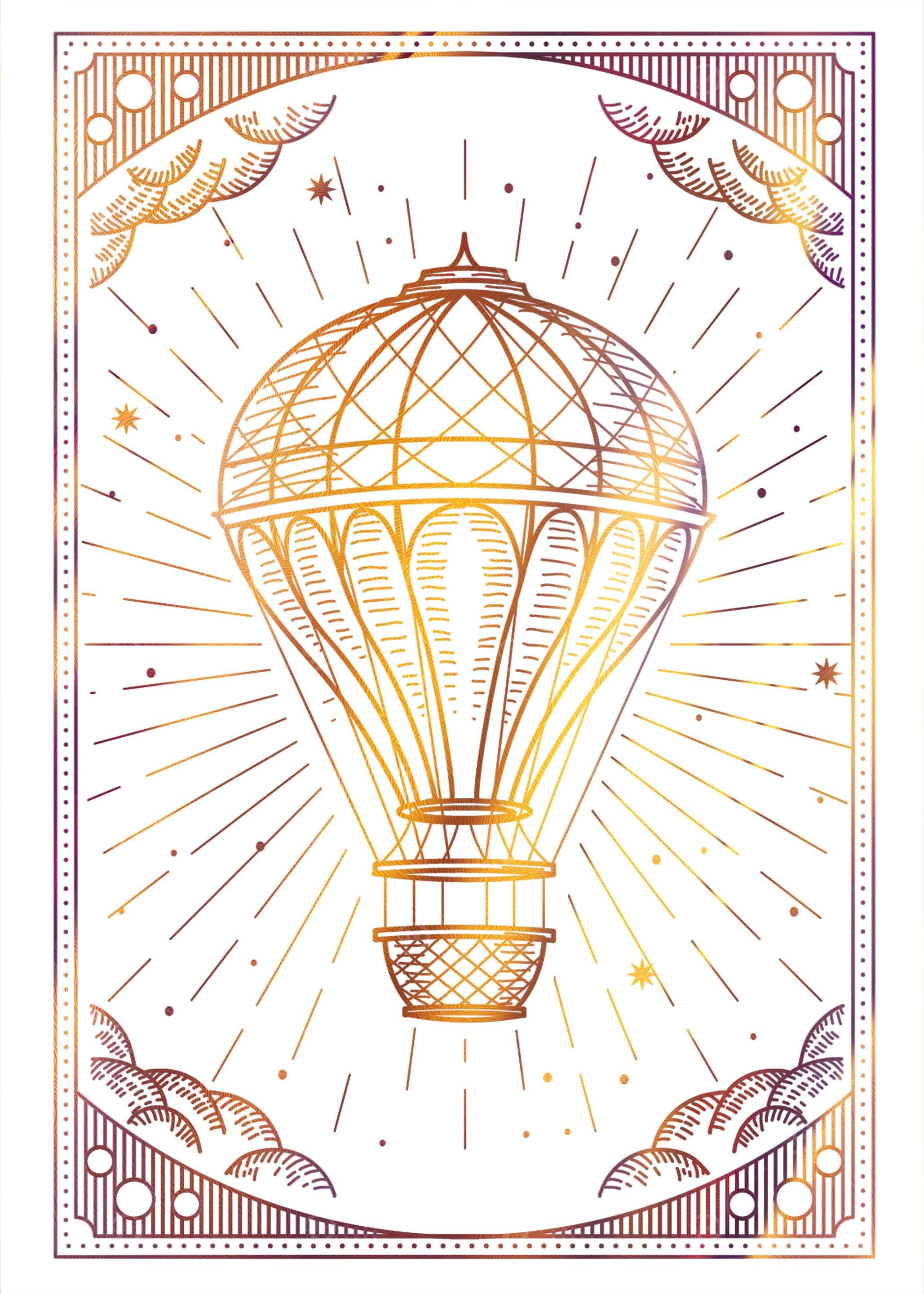 Tarot Hot air balloon