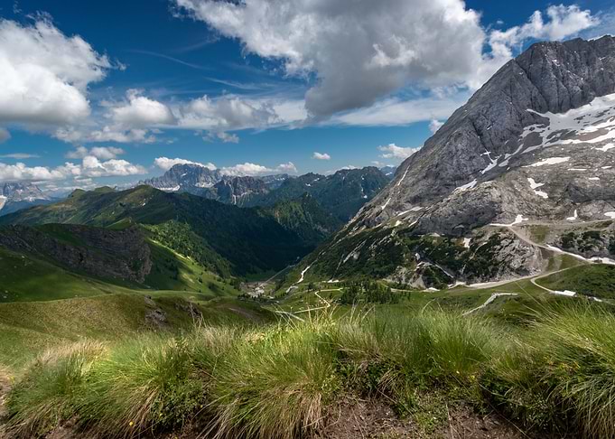 dolomite mountains