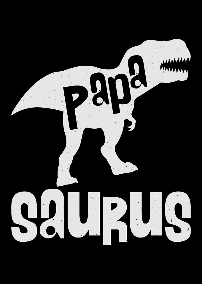 Fathers Day Papa Saurus
