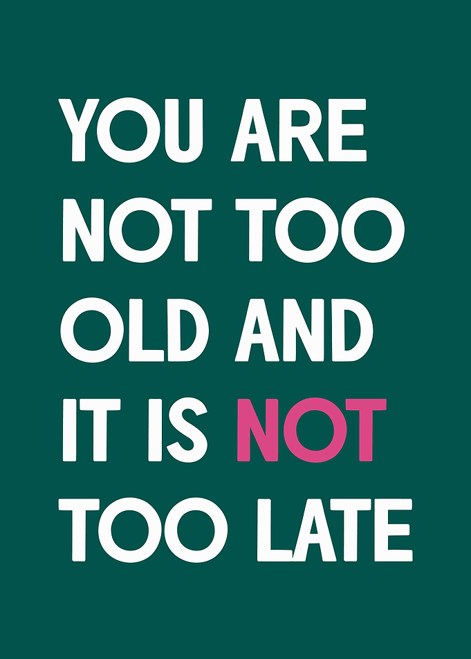 nothing to late QUOTES