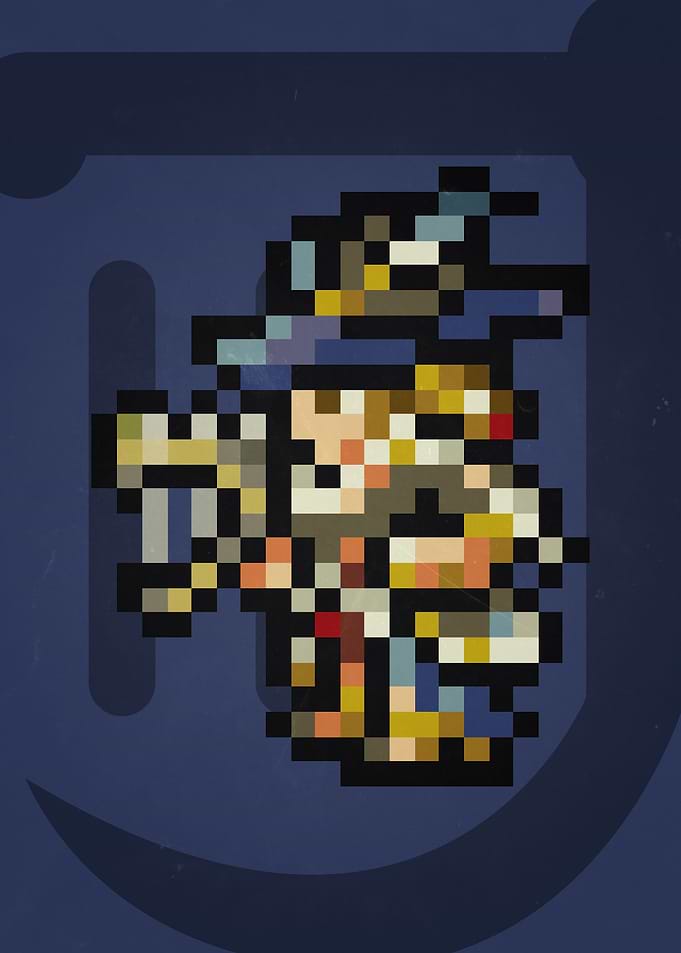 FF XIV Bard BRD Pixel