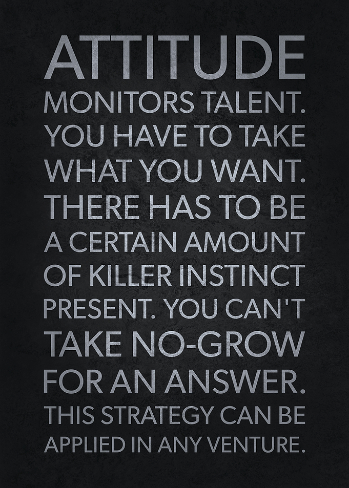 Attitude vs Talent