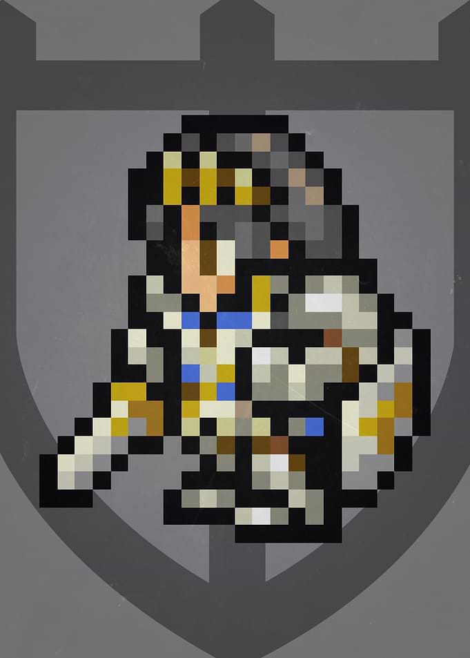 FF XIV Paladin PLD Pixel