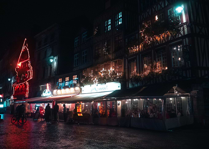 Christmas night