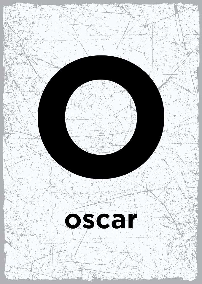 O is for oscar