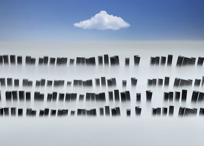 Stone piles in rows