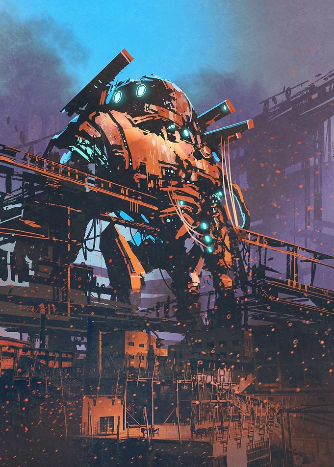 Robot destruction
