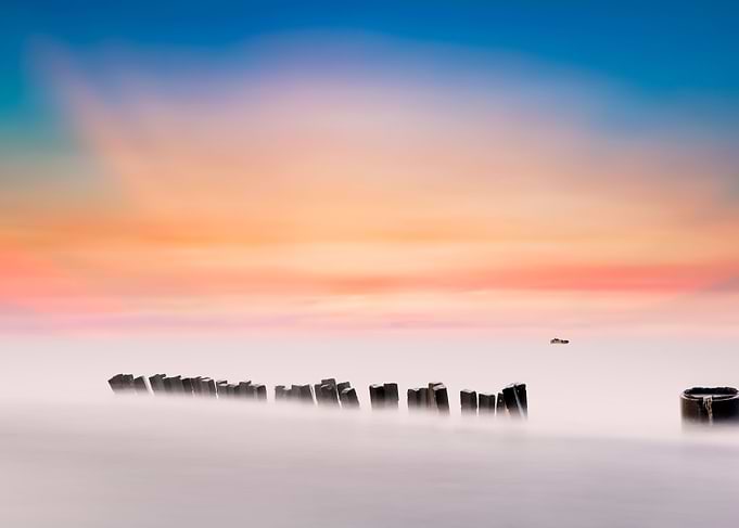 Sunset at Stone Pile