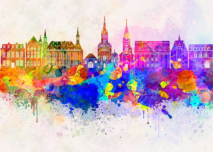Aachen skyline