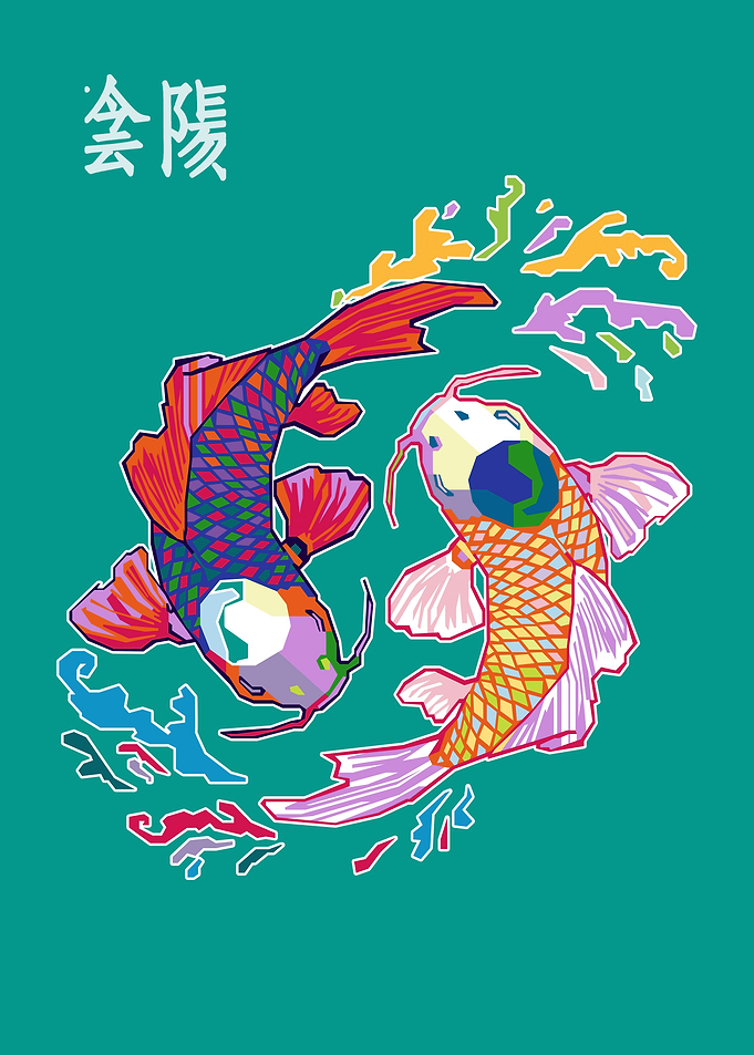 Yin Yang Koi