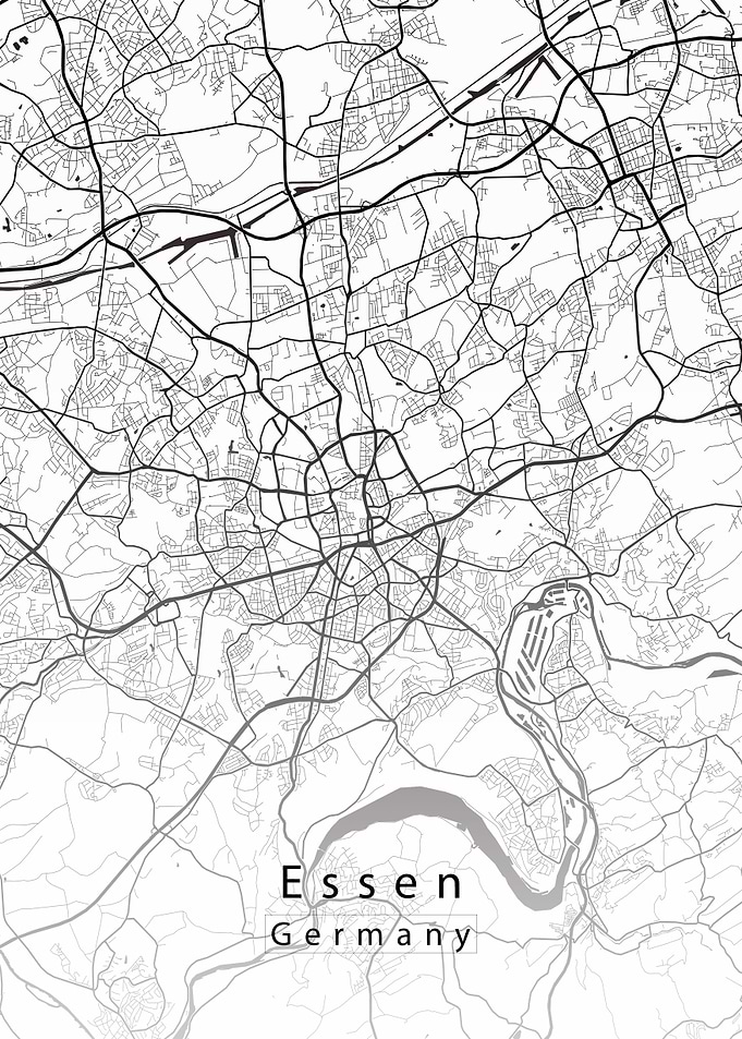 Essen City Map