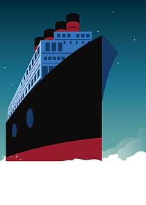 art deco titanic
