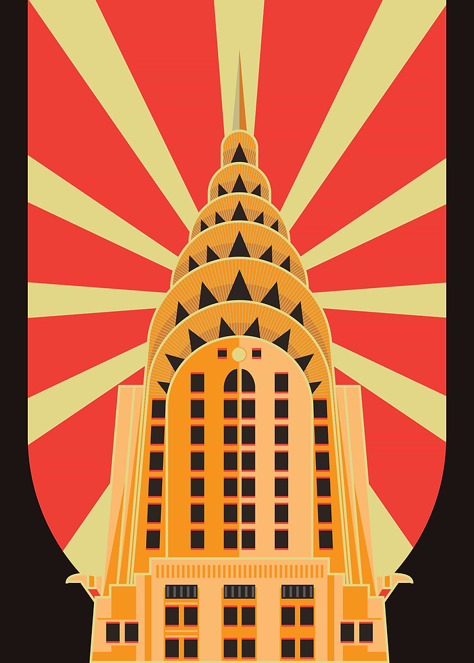 Art deco empire state