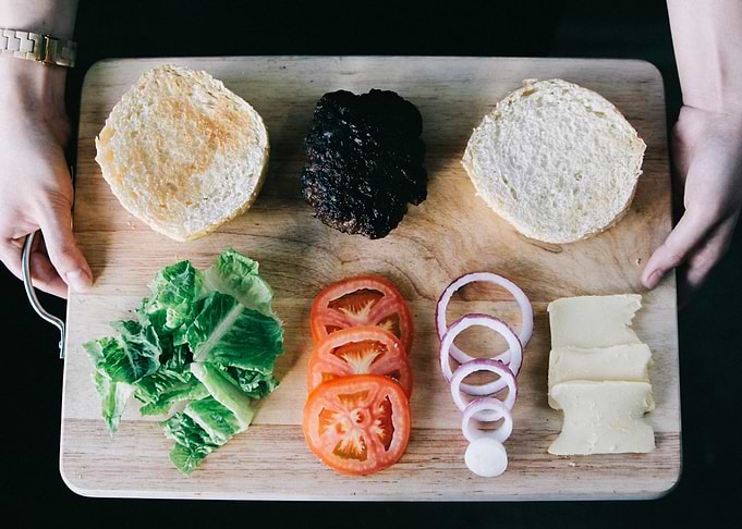 Burger Prepping
