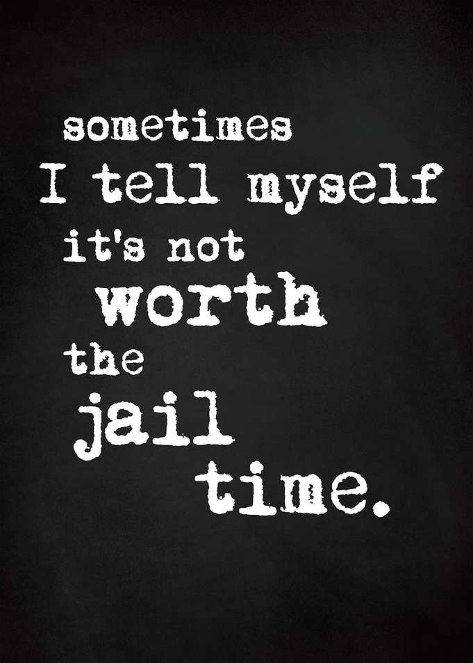 Funny Jail Time Type