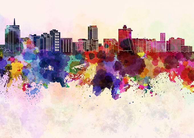 Acapulco skyline