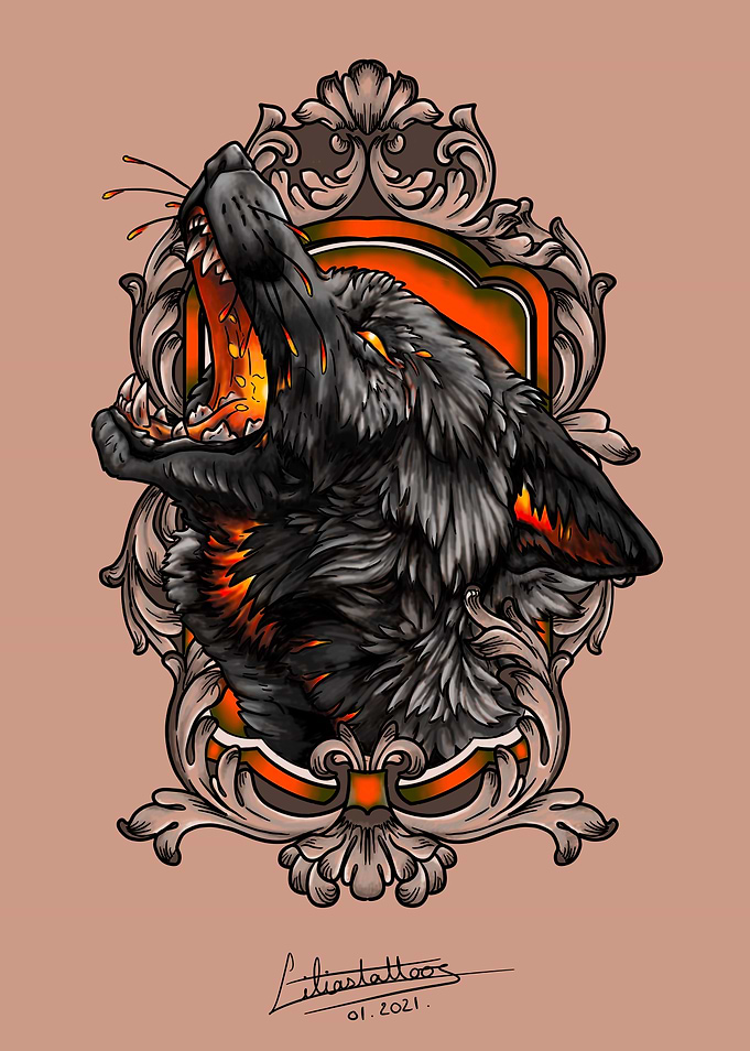 Fire Wolf