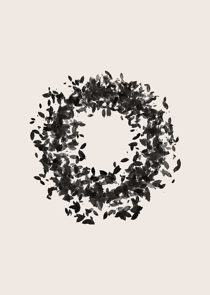 Abstract Circle Art Shape
