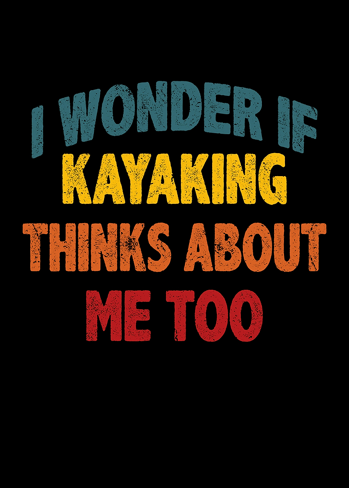 I wonder if kayaking
