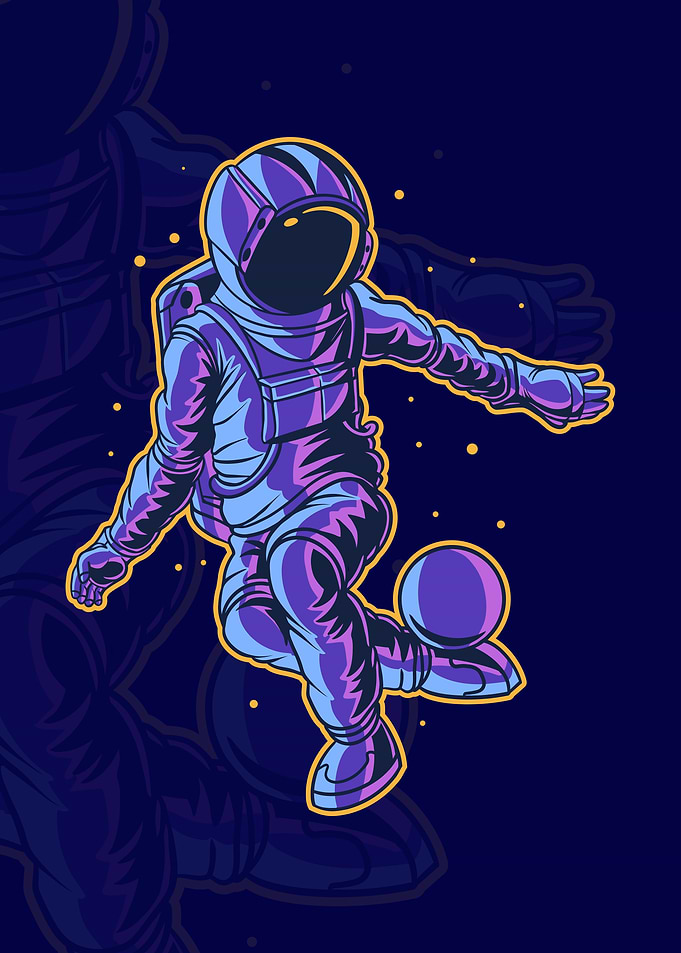 Astronaut Football