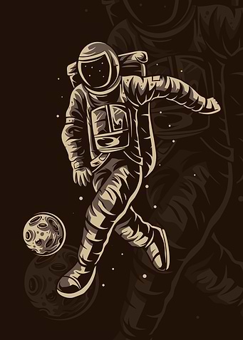 Astronaut Football