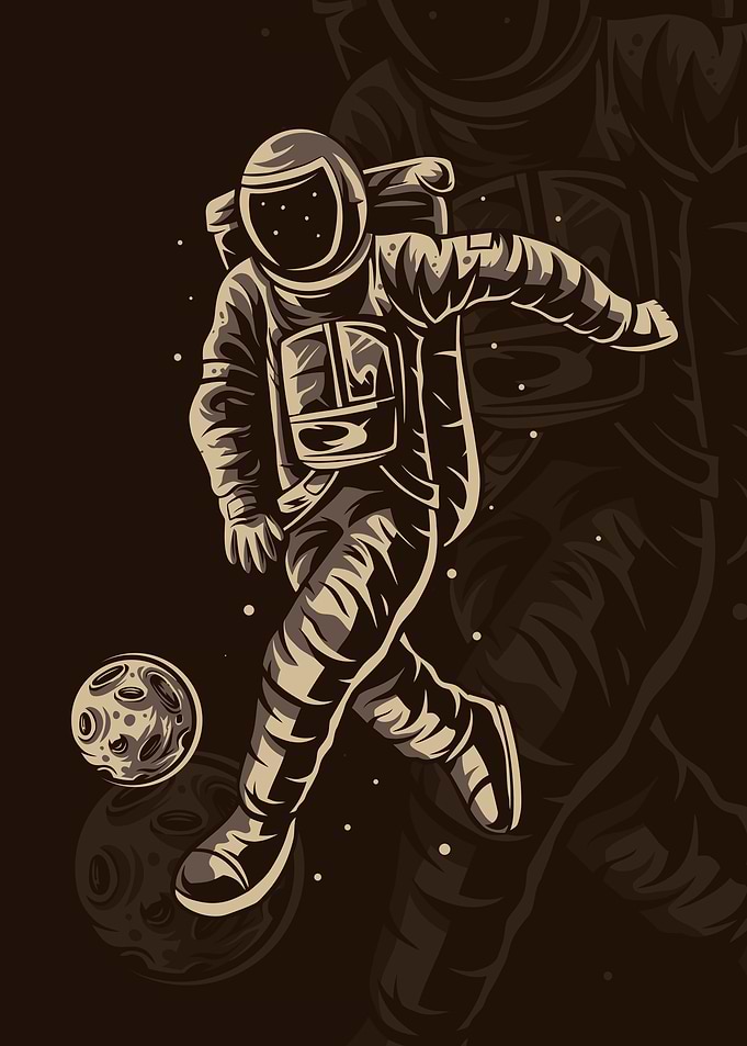 Astronaut Football