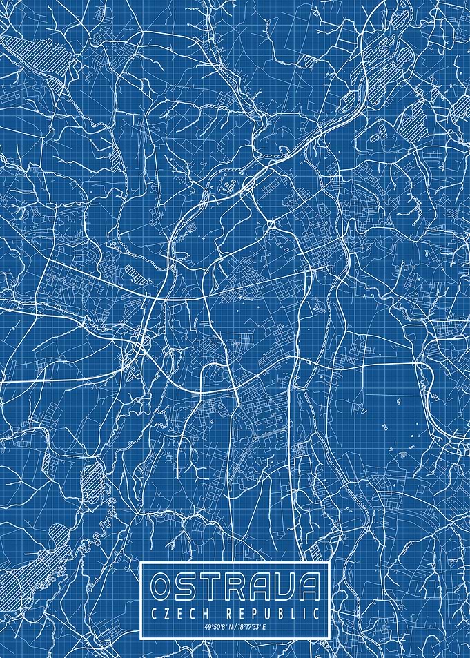 Ostrava Map Blueprint
