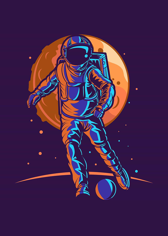 Astronaut Football
