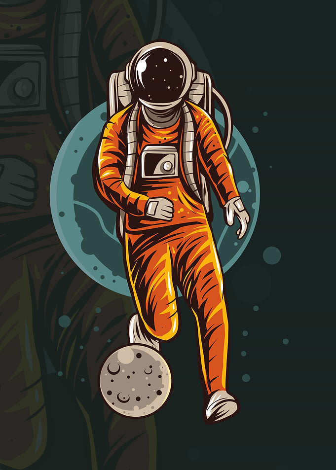 Astronaut Football