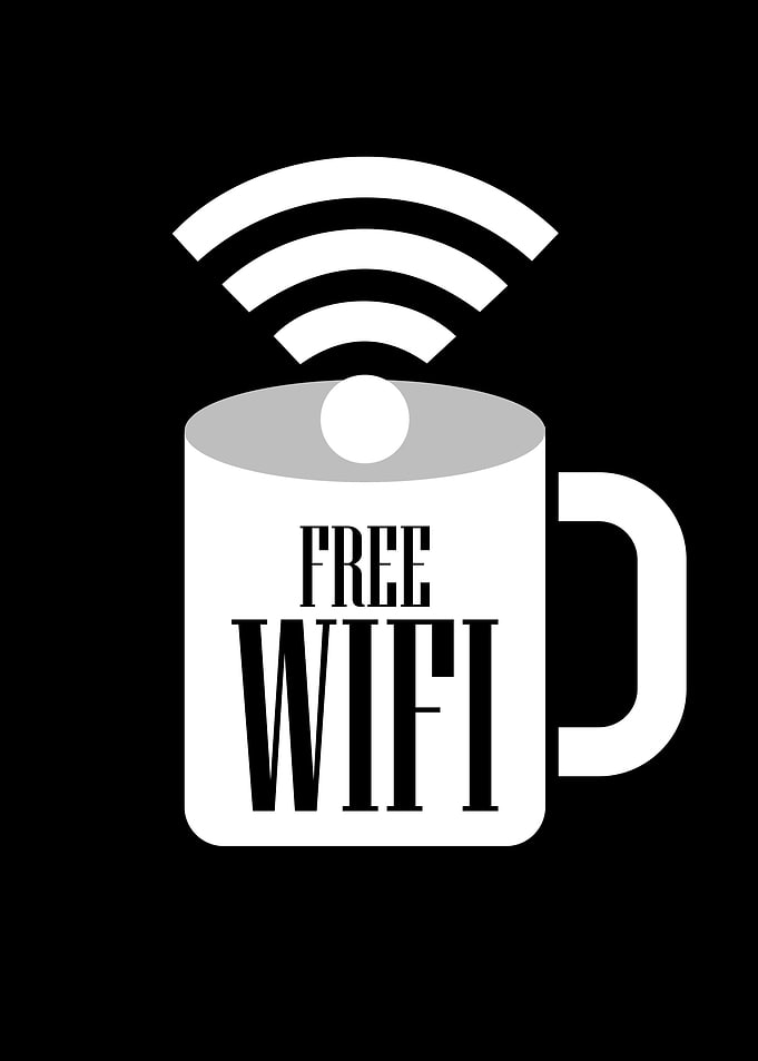 WIFI Sign Wall Art Decor