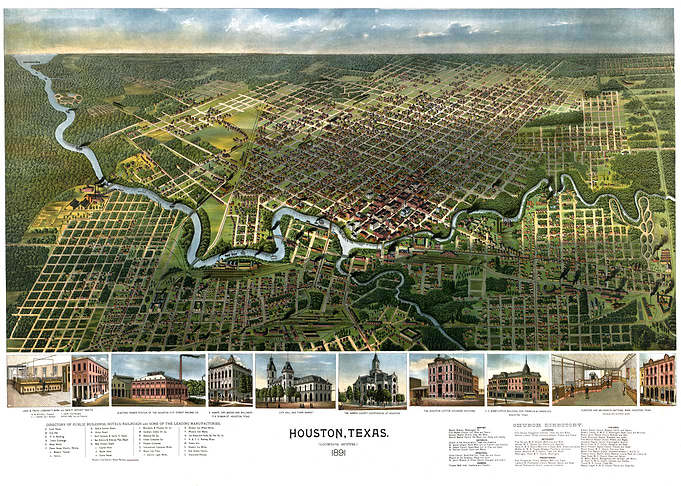 HoustonTexas1891 map