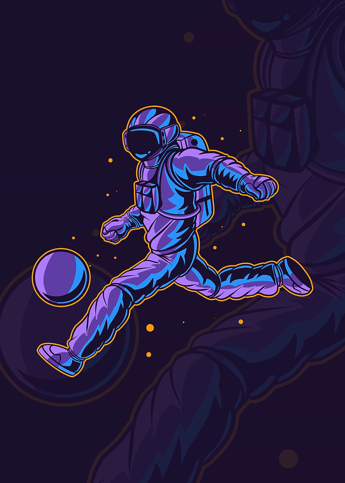 Astronaut Football