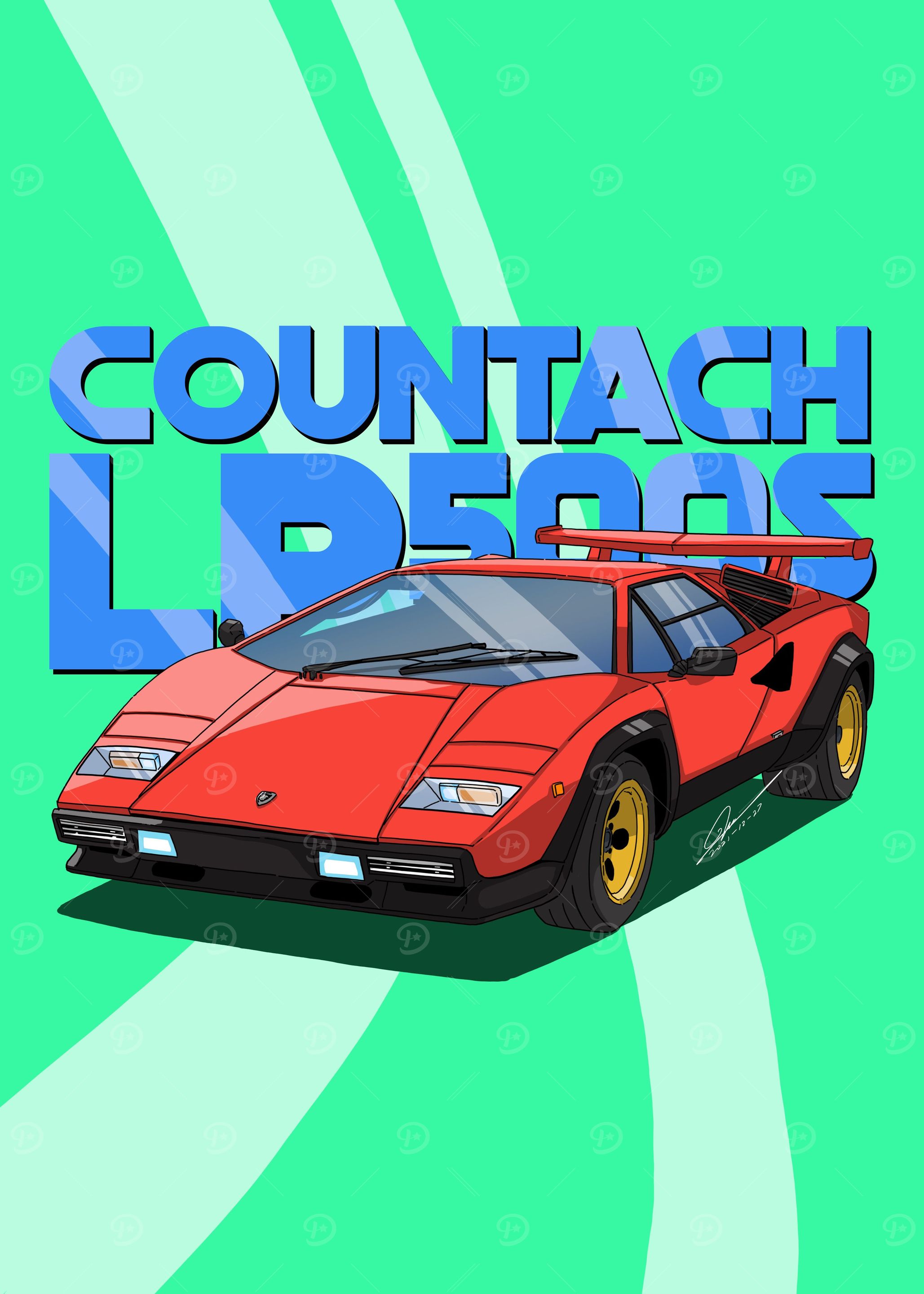 Lamborghini Countach 80s