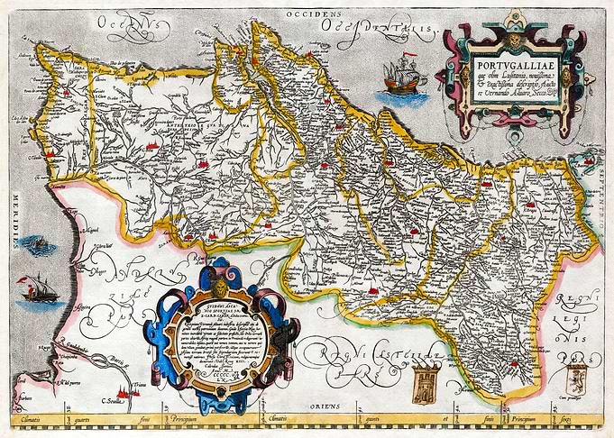 Map of Portugal