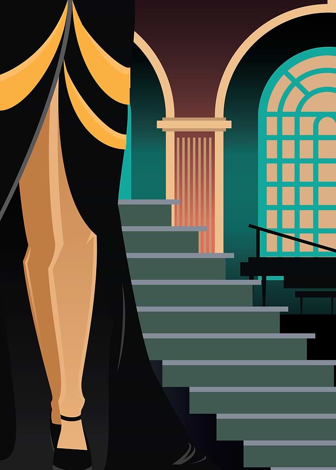 Art deco interior