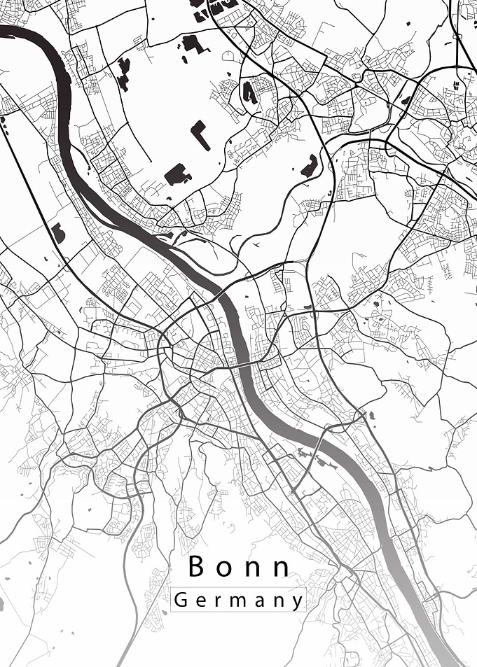 Bonn City Map