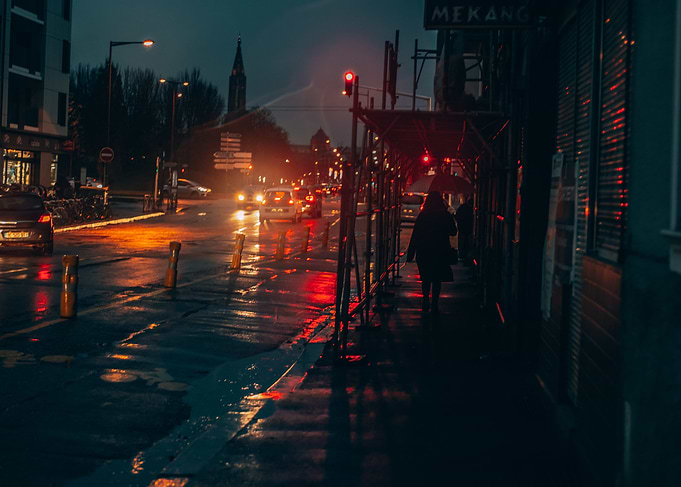 Rainy night