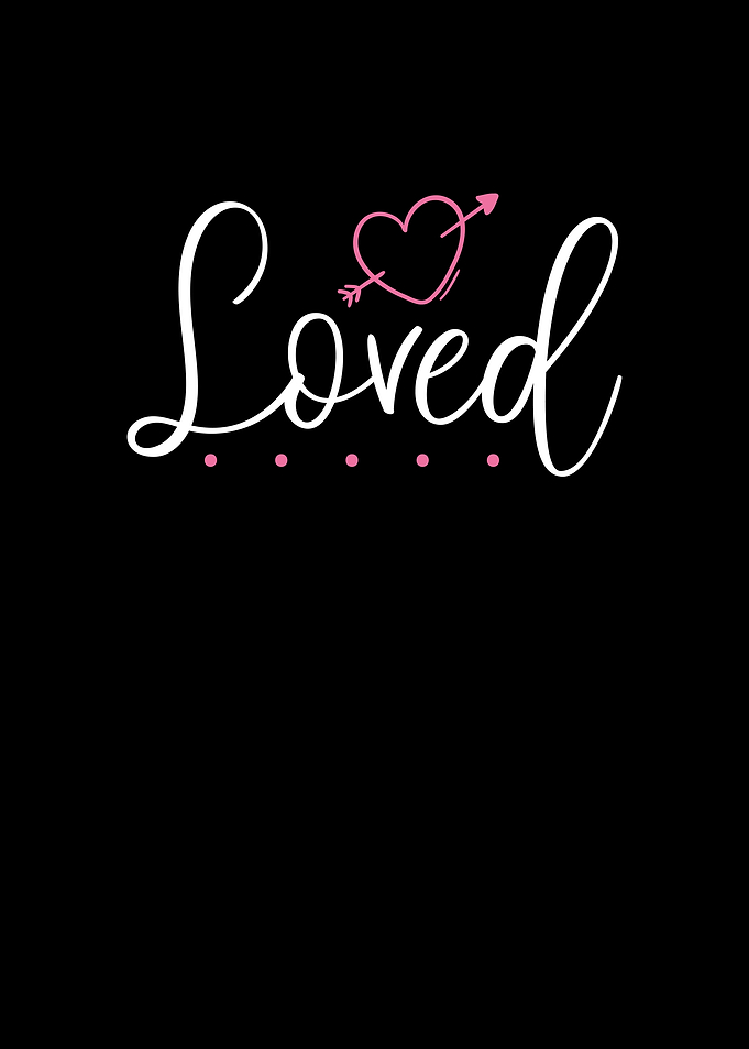 Loved heart valentines day