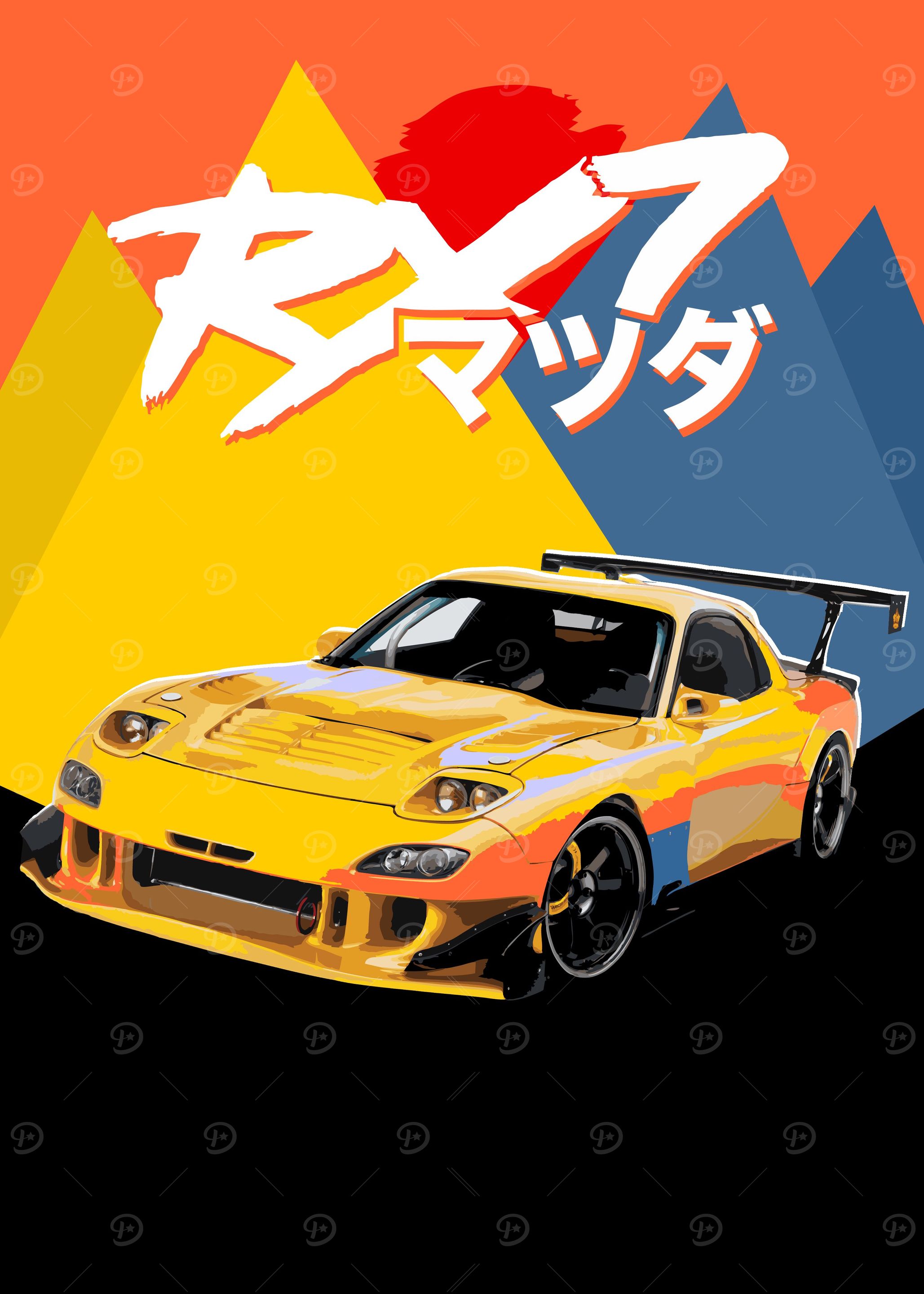 rx7 japanese cars
