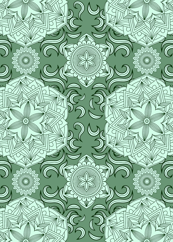 Vintage Mandala Pattern 10