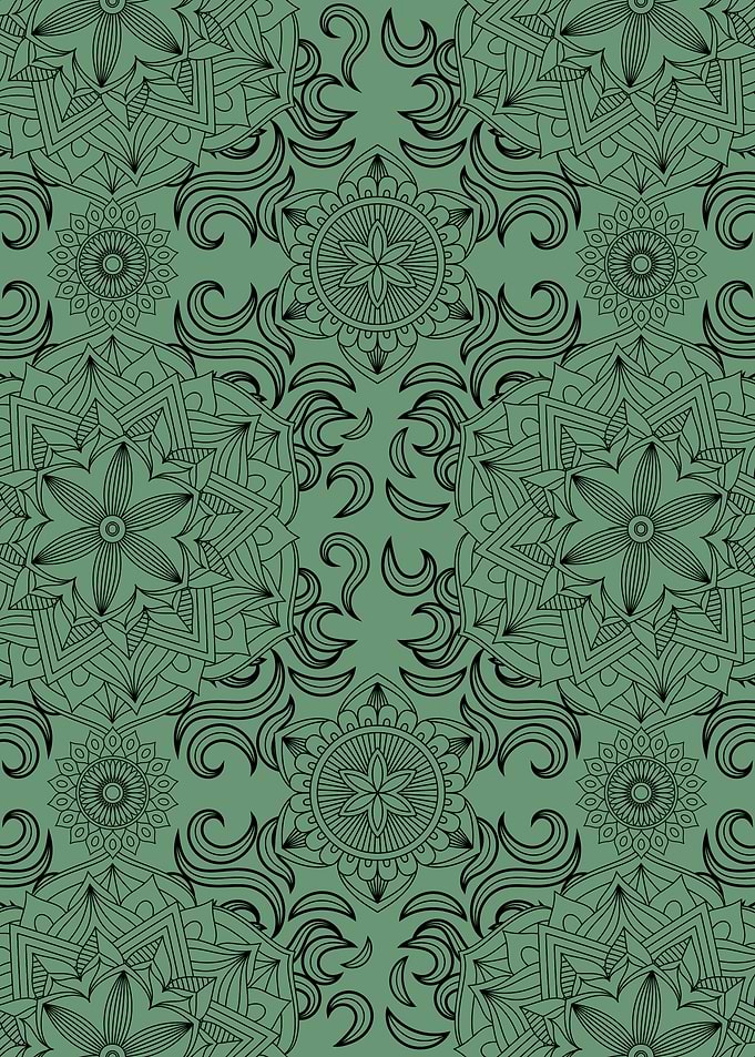 Vintage Mandala Pattern 09