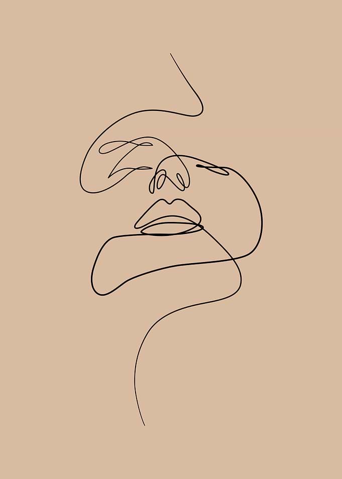 one lines art