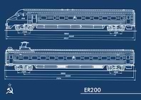 ER200 SOVIET TRAIN