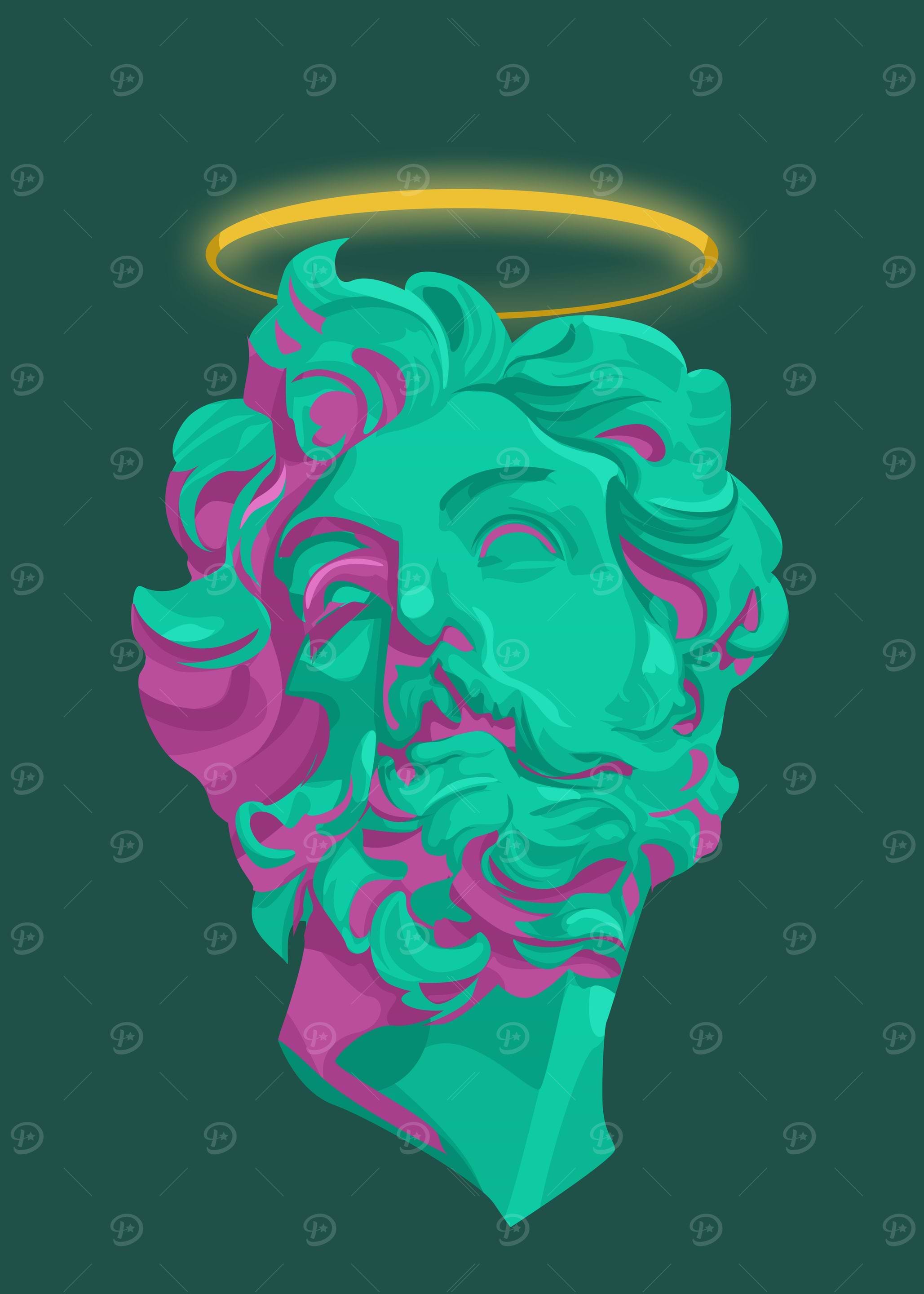 Greek Statue Gradient