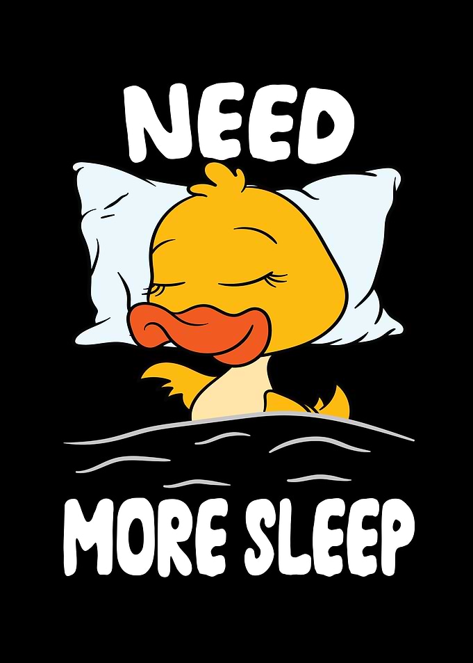 Duck Need more sleep