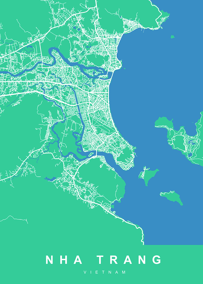 NHA TRANG Map VIETNAM